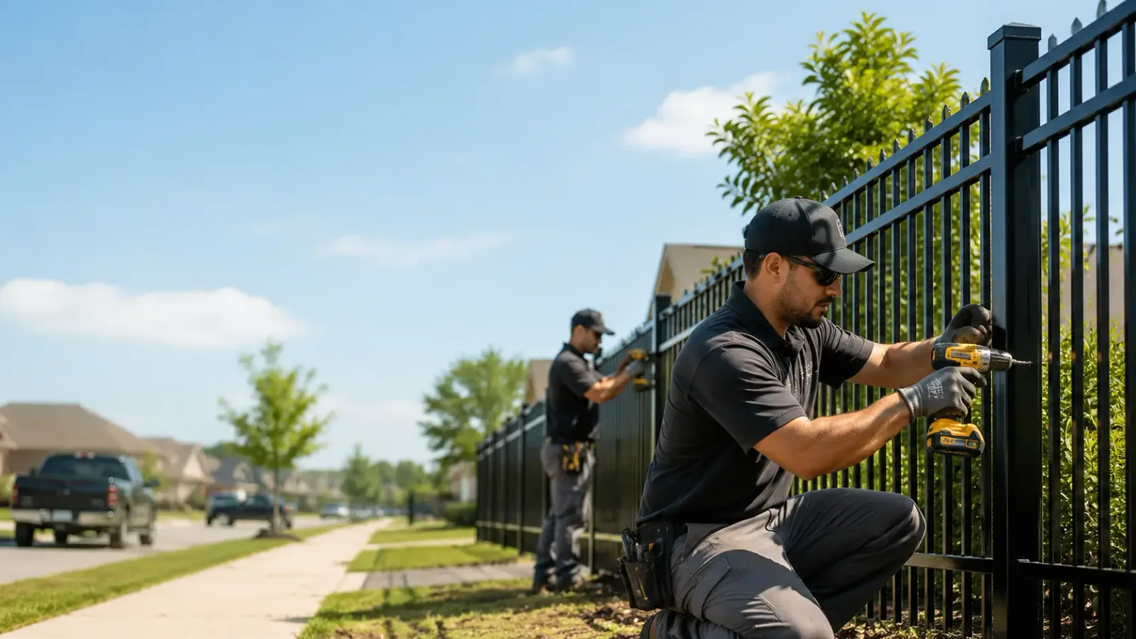 Metal Fence Installation in Parnell, IA